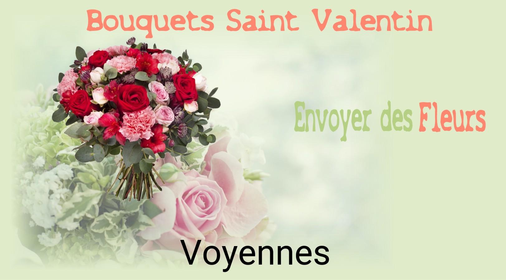 Roses de Saint-Valentin livrées à Voyennes